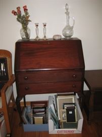 Antique drop leaf desk