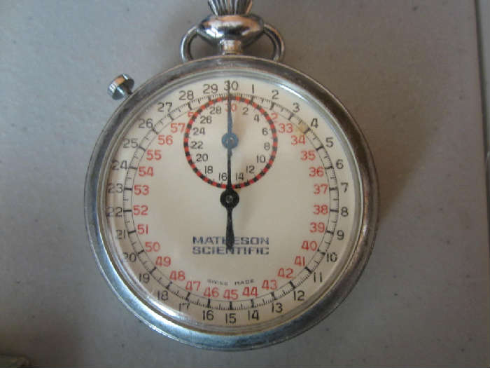 Matheson Scientific Stopwatch