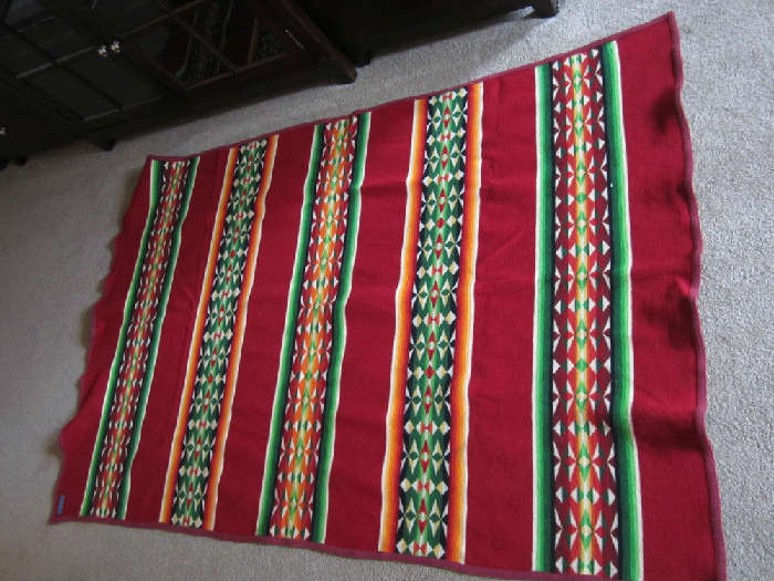 Colorful Pendleton Woolen Mills Blanket