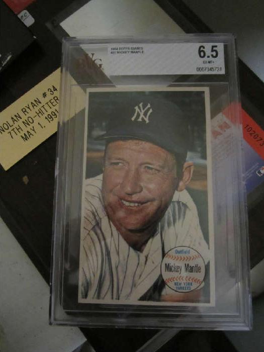 Mickey Mantle Graded Card 6.5