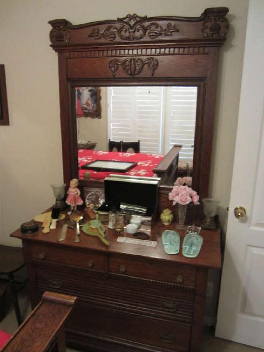 Beautiful Dresser that goes with the High Back Bed