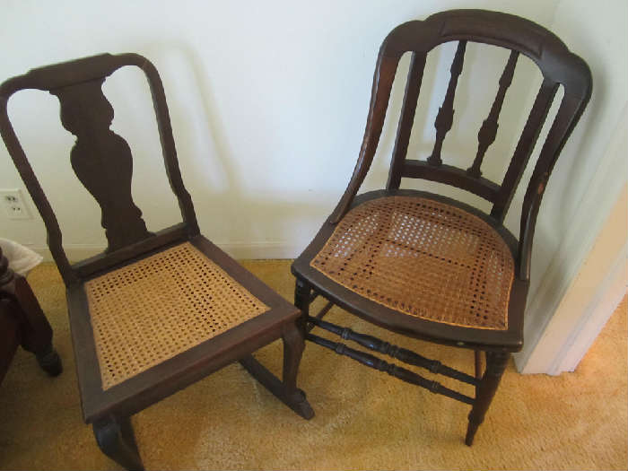 Early 1900s manufactured chairs