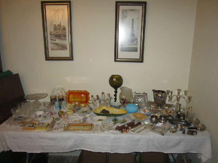 Silver Candelabra, Silverplate, Willow Tree, And Much More!