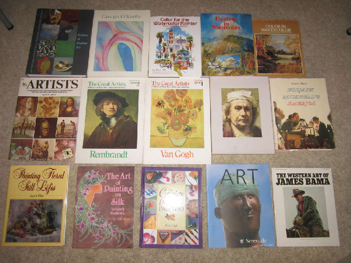 Assorted Art Books
