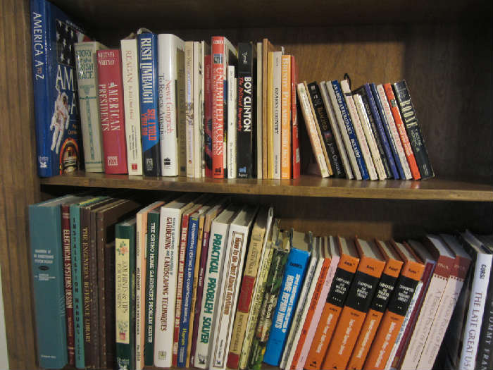 How To Books, Gardening, Biographies