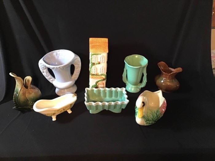 Assortment of Planters and Vases