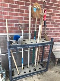 Outdoor Tools and Rack