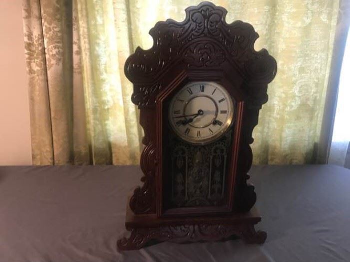 Vintage Wooden Clock