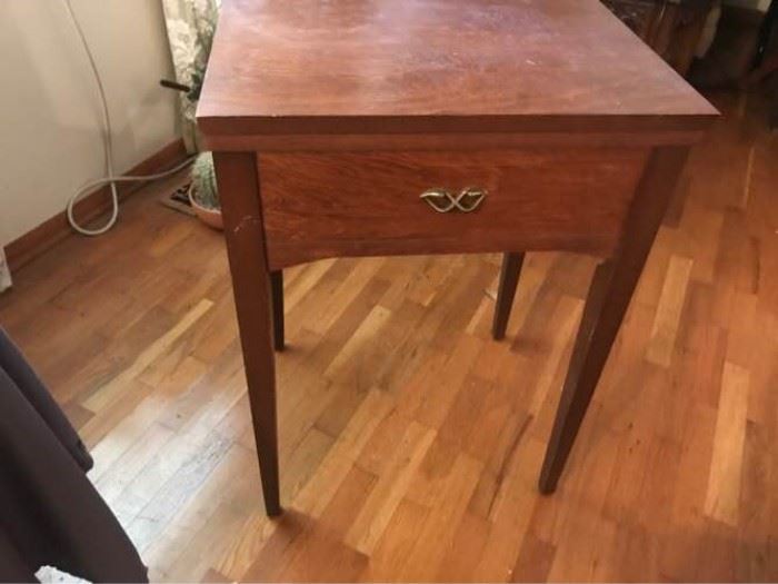 Vintage Sewing Machine Cabinet