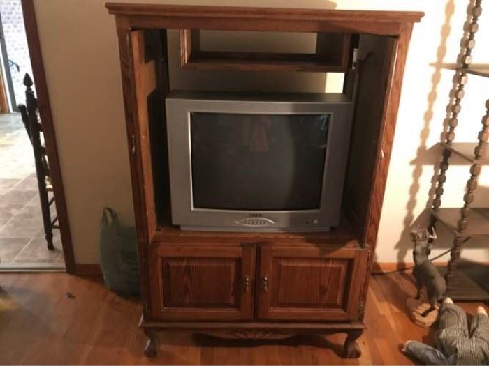 Oak TV Cabinet