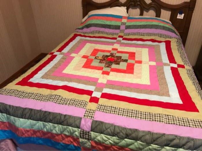 Vintage Handmade Quilt