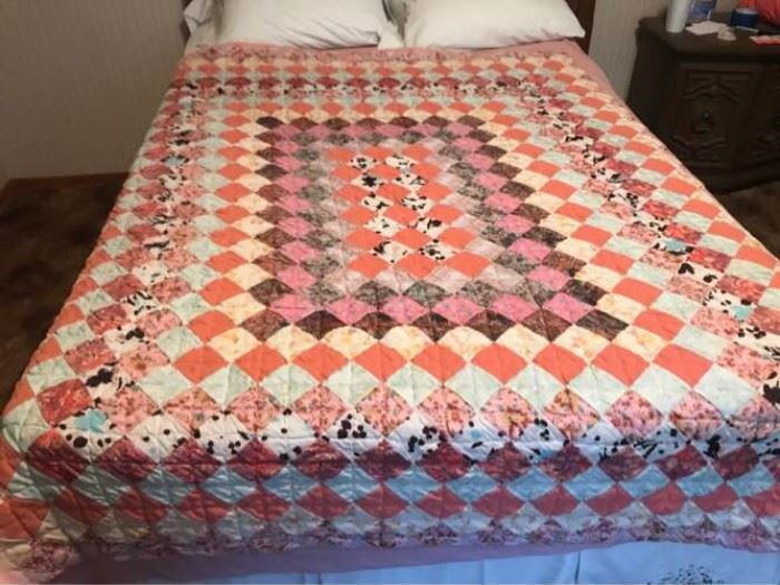 Vintage Handmade Quilt
