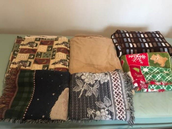 Assortment of Throws