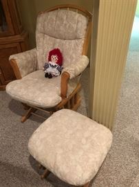 Glider & Ottoman