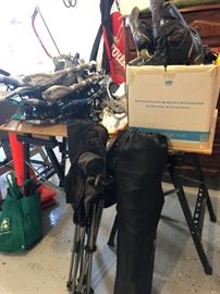 LL Bean Winter Walkers, Roller Blades, Chairs