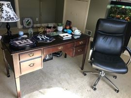 Desk, Lane Office Chair, Decor