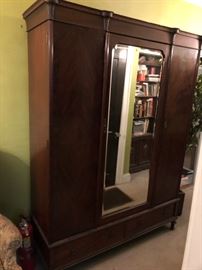 Large Antique Wardrobe