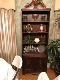 There are two of these book shelves