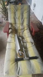 Scooter and Chaise