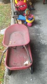 Wheel Barrel and Wagon