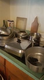 Pots and Pans and Electric skillet
