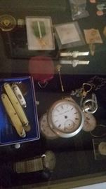 Pocket Watches and Pocket Knives