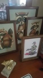 Racoon Art