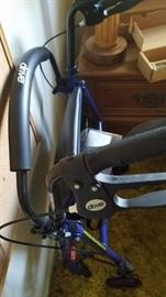 Drive walker with seat