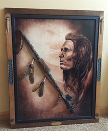 Limited edition framed print by Donna Jacobson "Pipe Dreams"