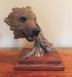 Stephen Herrero sculpture "Silver Tip"