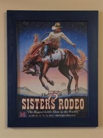 75th Sisters Rodeo framed print