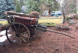 Vintage pony cart