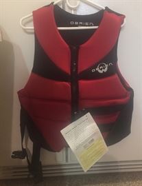 NWT youth life vest