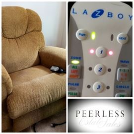 La-Z-Boy massaging recliner