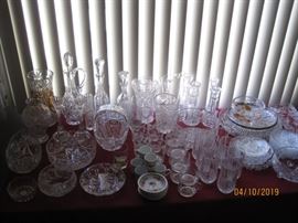 Collectible German and Polish Lead Crystal