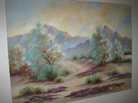 Original Painting, Desert Scene