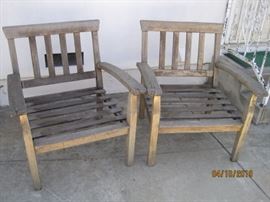 Wooden Patio Chairs