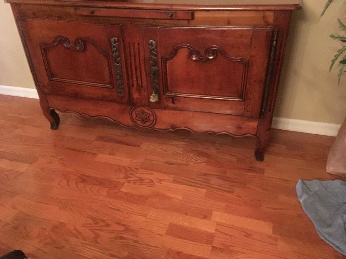 Antique country french buffet 