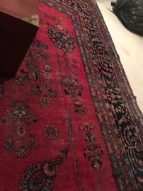 corner of the Hamaden rug