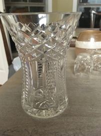 Waterford vase - we have a thimble, too!!