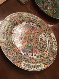 Rose Medallion Hong Horizons plate