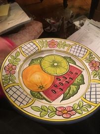 Beautiful hand painted plate
