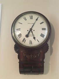 Holland Nottingham Fusee Wall Clock