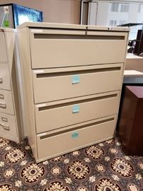 4 Tier File Cabinet Lockable with Key