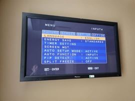 50in Pioneer Flat screen TV