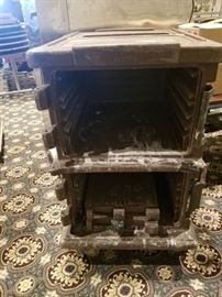 Cambro Hot and Cold Food Container on Wheels