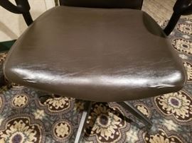 Brown Leather Office Chair
