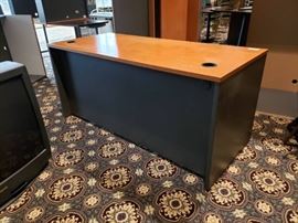 Wooden Reception Desk