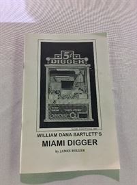 Vintage Coin Operated Nickel Digger Grab Amusement Arcade Game. Invented by William Bartlett and Patented in 1932 known as the Miami Digger!
