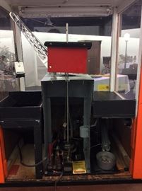 Vintage Coin Operated Nickel Digger Grab Amusement Arcade Game. Invented by William Bartlett and Patented in 1932 known as the Miami Digger!